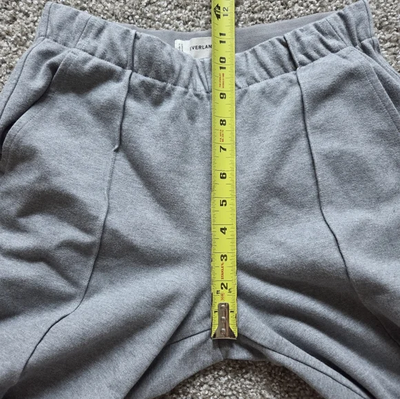Everlane The Dream Pant XS Heathered Gray Tapered Leg Pull On Office Casual - Picture 13 of 15